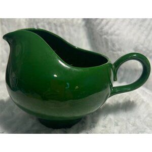Homer Laughlin Charm House Forest Green Creamer